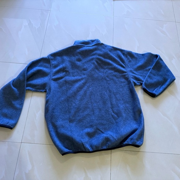 CR Club Room Sweater Mens Blue Sweater Fair Isle Winter Crew Neck Lightweight M - Picture 3 of 16